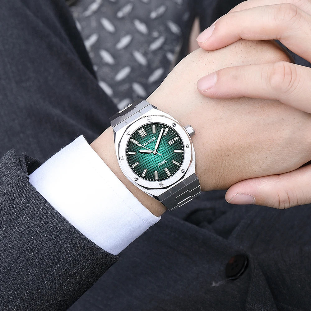 42MM Men'S Mechanical Watch MIYOTA 8215 Movement Automatic Watches Sapphire Mirror 10Bar Waterproof Watch for Men
