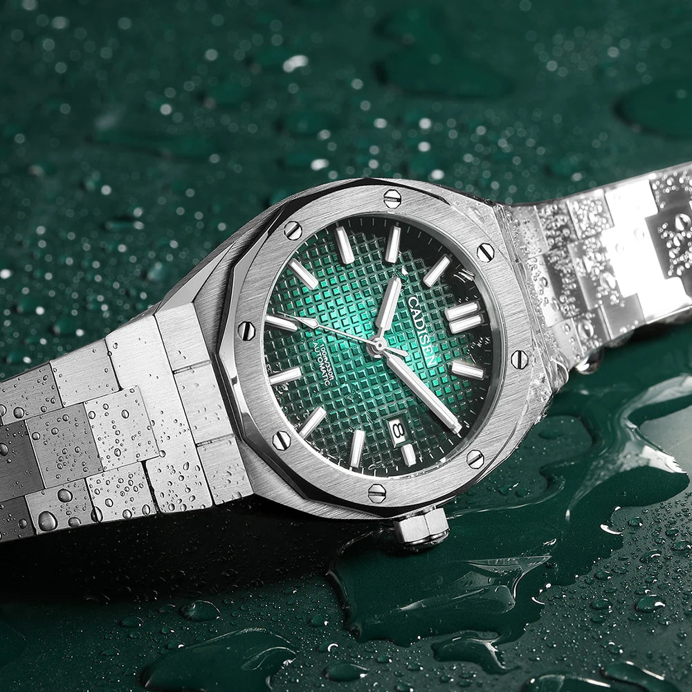 42MM Men'S Mechanical Watch MIYOTA 8215 Movement Automatic Watches Sapphire Mirror 10Bar Waterproof Watch for Men
